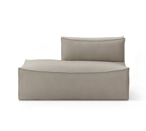 Ferm Living Catena Sofa Open End Left S300 Cotton Linen 150x95 cm - Natural
