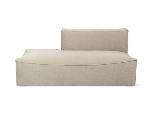 Ferm Living Catena Sofa Open End Left S300 Rich Linen 150x95 cm - Natural