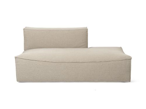 Ferm Living Catena Sofa Open End Right S301 Rich Linen 150x95 cm - Natural