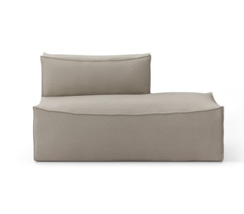 Ferm Living Catena Sofa Open End Right S301 Cotton Linen 150x95 cm - Natural