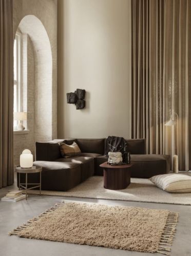 Ferm Living Catena Sofa Armlehne Links S400 Hot Madison 76x120 cm - Braun