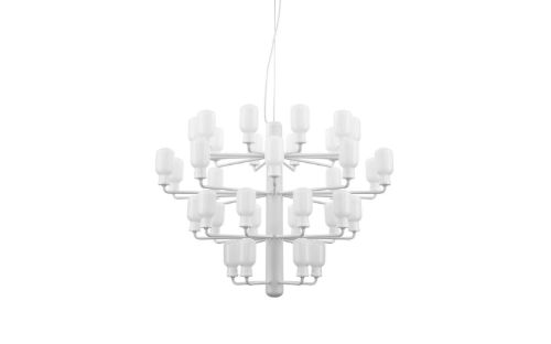 Normann Copenhagen Amp Kronleuchter Groß Ø: 85cm - Weiß/Weiß