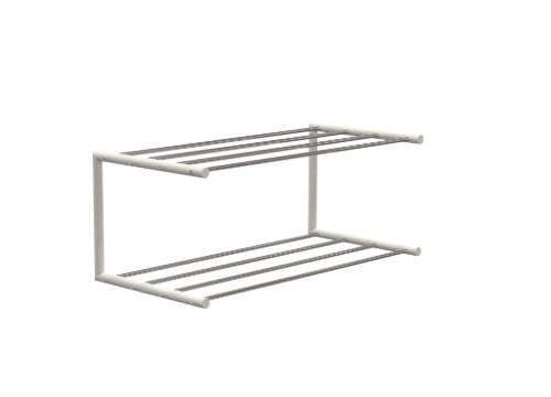 FROST NOVA Skohylde 1 L: 60cm - Poleret/Mat Hvid