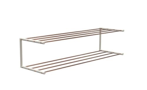 FROST NOVA Skohylde 2 L: 100cm - Poleret Kobber/Mat Hvid