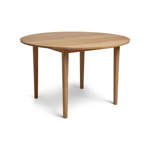 Sibast Furniture No 3 Table Extension Ø: 140 cm - White Oil Oak