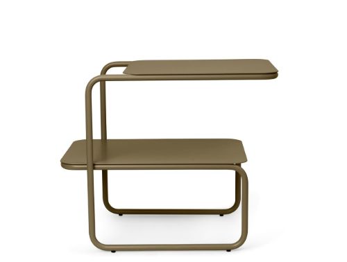 Ferm Living Level Side Tabel B: 55 cm - Olive