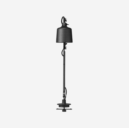 Vipp 521 Schreibtischlampe M. Einsatz H: 52 cm - Schwarz