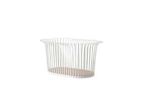 Audo Copenhagen Ribbon Basket B: 60,7 cm – Elfenbein