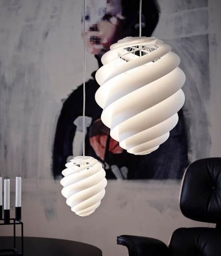 Le Klint 1312S Swirl 2 Pendelleuchte klein Ø: 18 cm – Kupfer