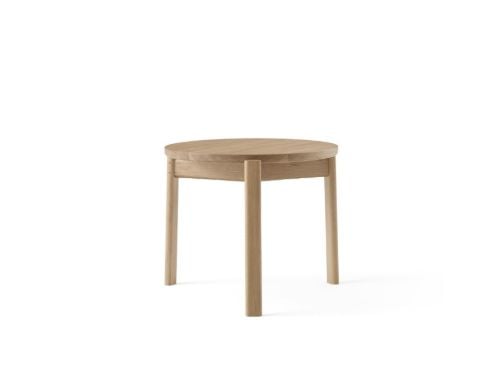 Audo Copenhagen Passage Lounge Table Ø: 50 cm - Natural Oak