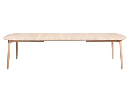 Haslev Zusatzplatte für Symphony 78 105 x 48 cm – Weiß geölte Eiche