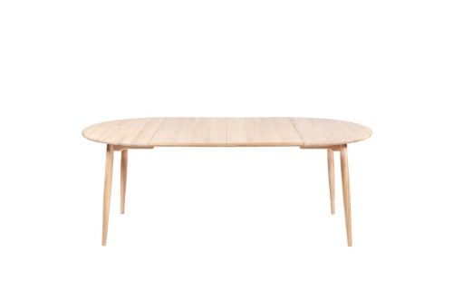Haslev Zusatzplatte für Symphony 82 105 x 48 cm – Weiß geölte Eiche