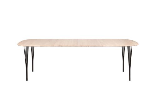Haslev Zusatzplatte für Symphony 88 90 x 48 cm – Weiß geöltes Eichenfurnier