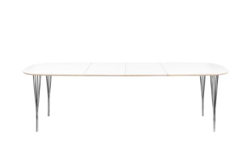 Haslev Zusatzplatte für Symphony 88 90 x 46 cm – Weißes Laminat