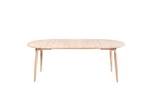 Haslev Symphony 82 Esstisch Ø: 105 cm - Weiß geölte Eiche