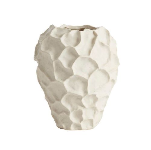 Muubs Soil Vase H: 21,5 cm  - Vanilje