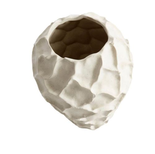 Muubs Bodenvase H: 21,5 cm – Vanille