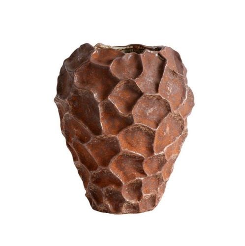 Muubs Soil Vase H: 21,5 cm  - Rust