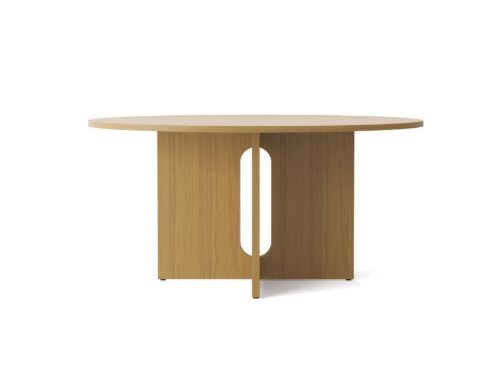 Audo Copenhagen Androgyne Dining Table Ø: 150 cm - Natural Oak/Natural Oak