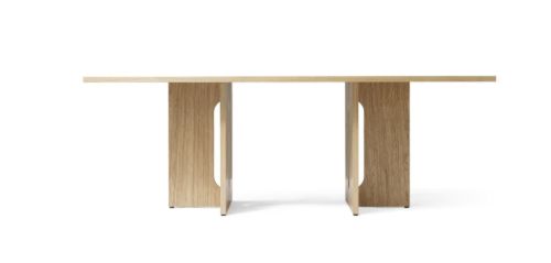 Audo Copenhagen Androgyne Dining Table 210x100 cm - Natural Oak/Natural Oak