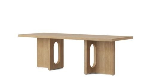 Audo Copenhagen Androgyne Loungetisch 120x45 cm - Natureiche/Natureiche