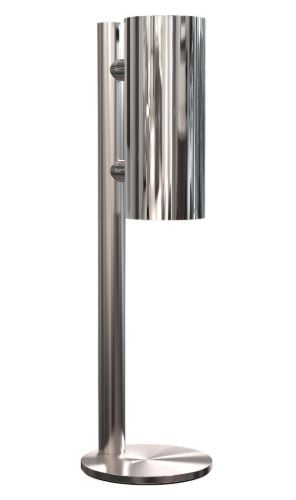 FROST NOVA2 Tischständer für Spender H: 50 cm – Gebürstet