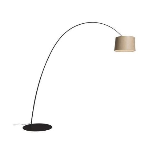 Foscarini Twiggy Elle Wood Gulvlampe MyLight H: 232cm - Sort