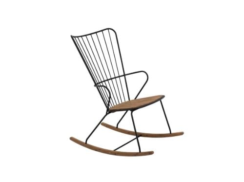 HOUE Paon Rocking Chair SH: 40 cm - Black