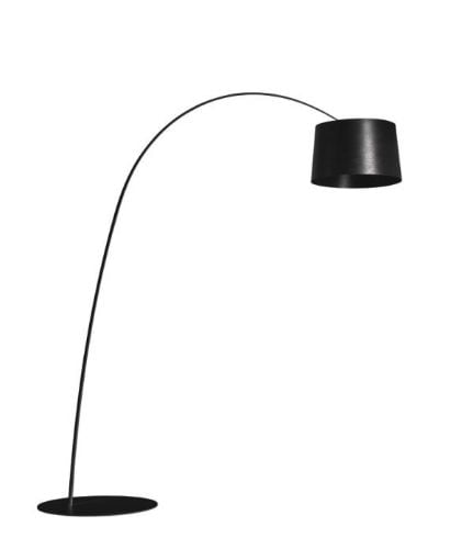Foscarini Twiggy Gulvlampe LED H: 212-288cm - Sort