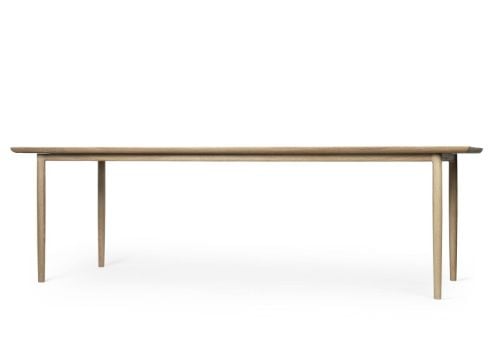 Brdr. Krüger ARV Rectangular Dining Table 240x90 cm - Hvidolieret eg