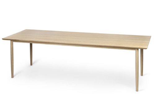 Brdr. Krüger ARV Rechteckiger Esstisch 240x90 cm - Weiß geölte Eiche