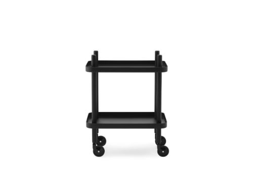 Normann Copenhagen Block Rullebord H: 64 cm - Sort / Sort