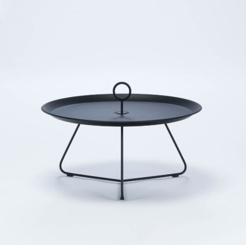 HOUE EYELET Tray Table Ø: 70 cm - Black