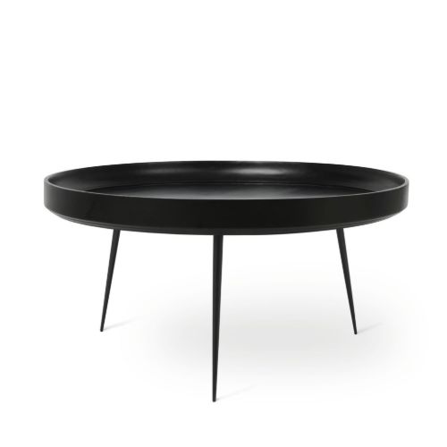 Mater Bowl Table X-Large Ø: 75 cm - Sort