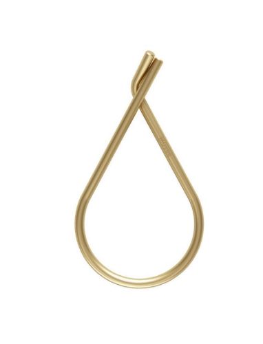 Moebe Key Ring 5x3,8 cm - Brass
