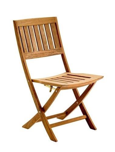 Kircodan Caprino Klapstol Uden Armlæn SH: 44 cm - Teak