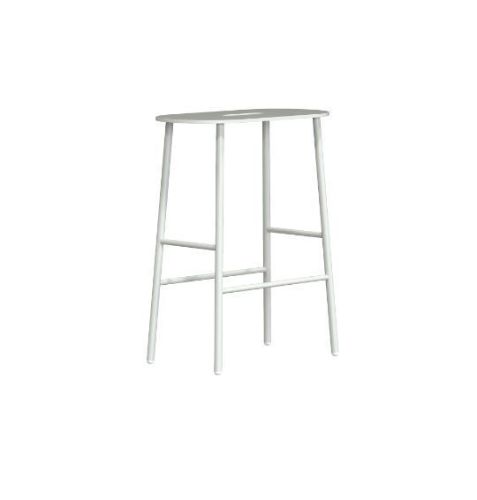FROST BUKTO Skammel H: 45 cm - Mat Hvid
