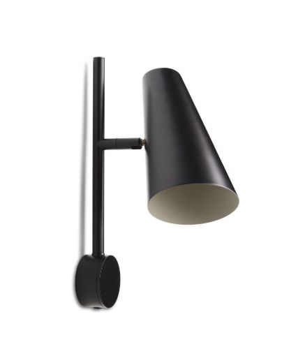 Woud Cono Wandleuchte Ø: 11 cm - Schwarz