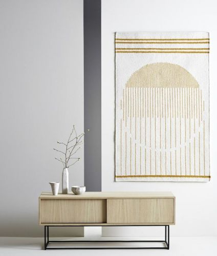 Woud Virka Beistelltisch niedrig 47 x 120 cm - Eg / Eg