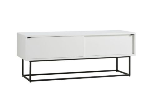 Woud Virka Beistelltisch niedrig 47 x 120 cm – Weiß