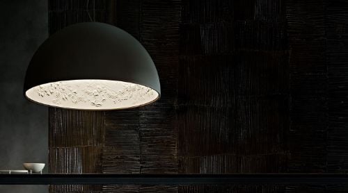 FLOS Skygarden 2 Pendelleuchte Ø: 90 cm - Schwarz (Nur im Geschäft)