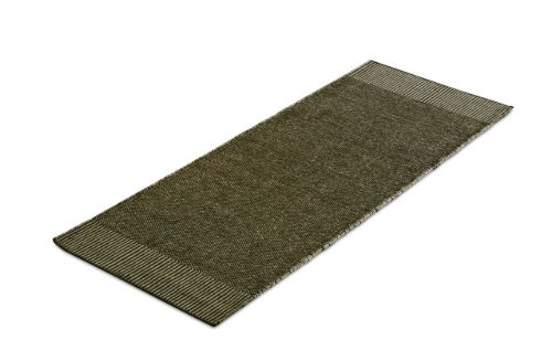Woud Rombo Teppichläufer 200x75 cm - Moosgrün