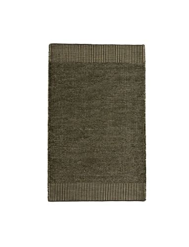 Woud Rombo Rug Small 140x90 cm - Moss Green