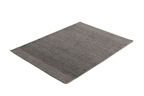 Woud Rombo Teppich groß 170 x 240 cm – Grau