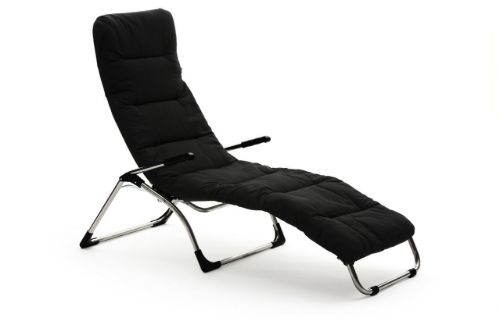 Fiam Outdoor-Kissen für Samba Liegestuhl L: 140 cm – Schwarz VORBESTELLUNG: APRIL 2024