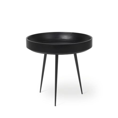 Mater Bowl Table Small Ø: 40 cm - Sort