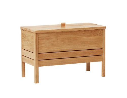Form & Refine A Line Aufbewahrungsbank 68 B: 68 cm – Geölte Eiche