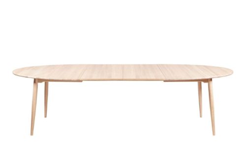 Haslev Zusatzplatte für Symphony 86 90 x 48 cm – seifenbehandelte Eiche