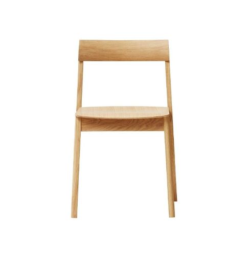 Form & Refine Blueprint Stuhl SH: 45 cm – Weiß geölte Eiche