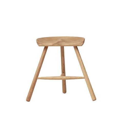 Form & Refine Shoemaker Chair No. 49 SH: 46 cm - White Oiled Oak
